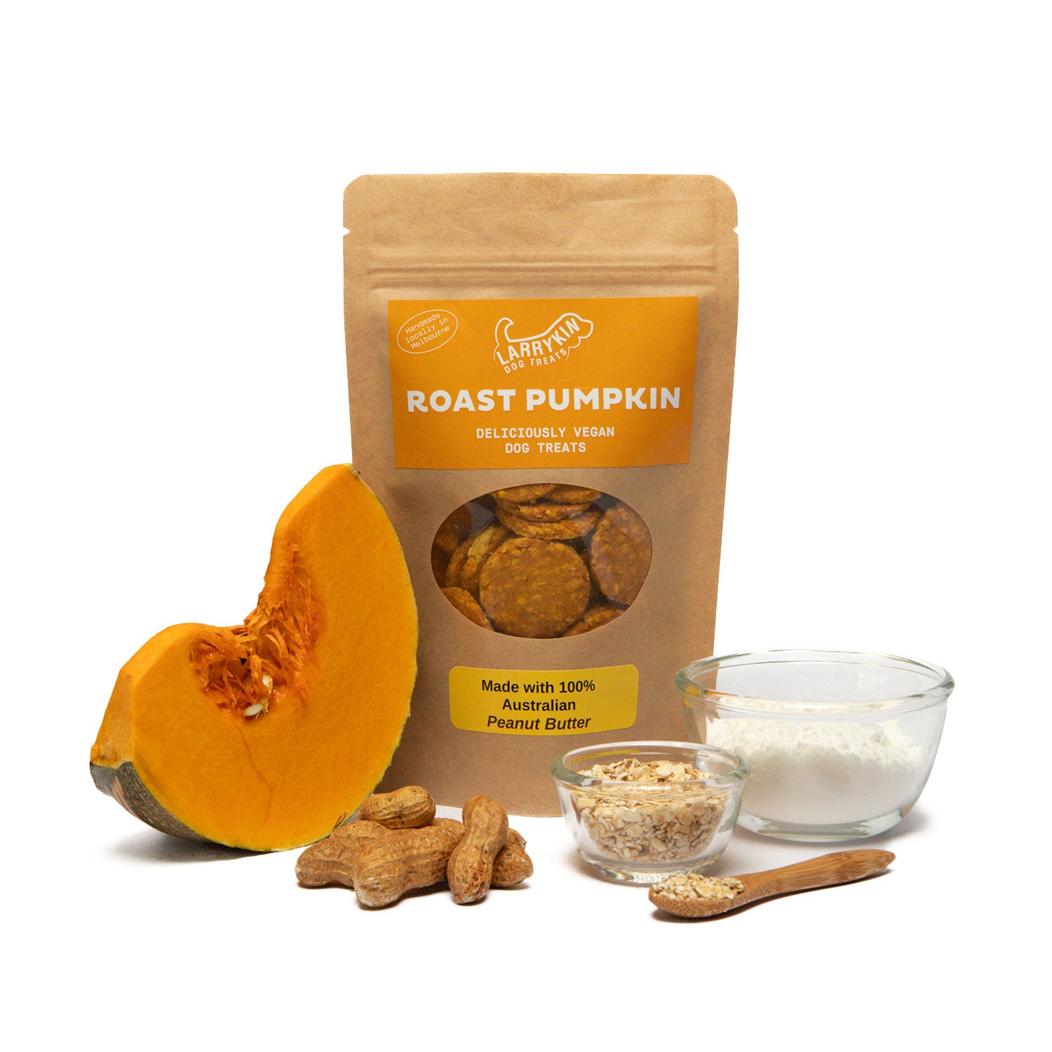 Vegan pumpkin dog sales treats